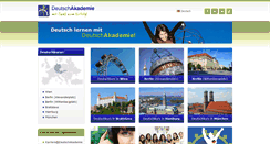 Desktop Screenshot of deutschakademie.at