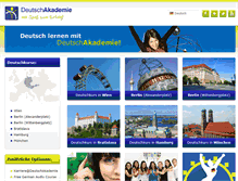 Tablet Screenshot of deutschakademie.at